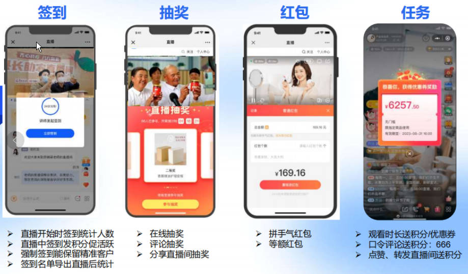 大健康产业线上转型-互动反馈