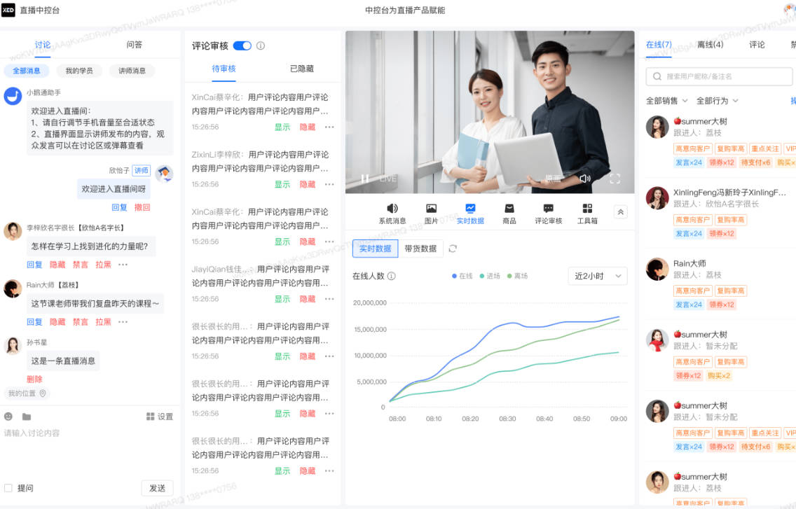 小鹅通实时大屏直播有哪些优势 - 直播大屏