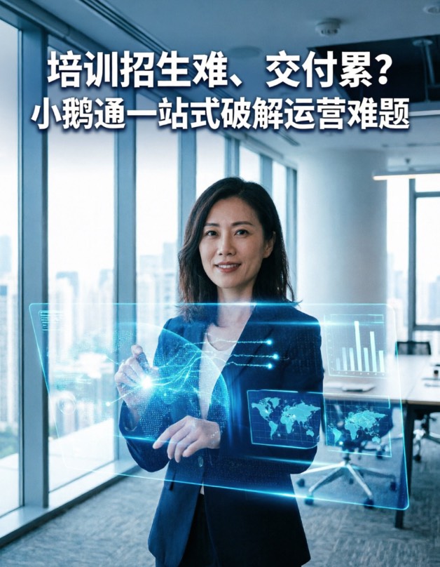 培训招生难、交付累？小鹅通一站式破解运营难题