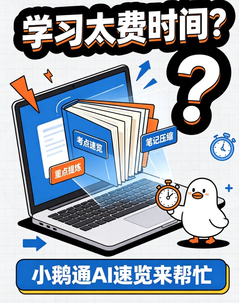 学习太费时间？小鹅通AI速览来帮忙