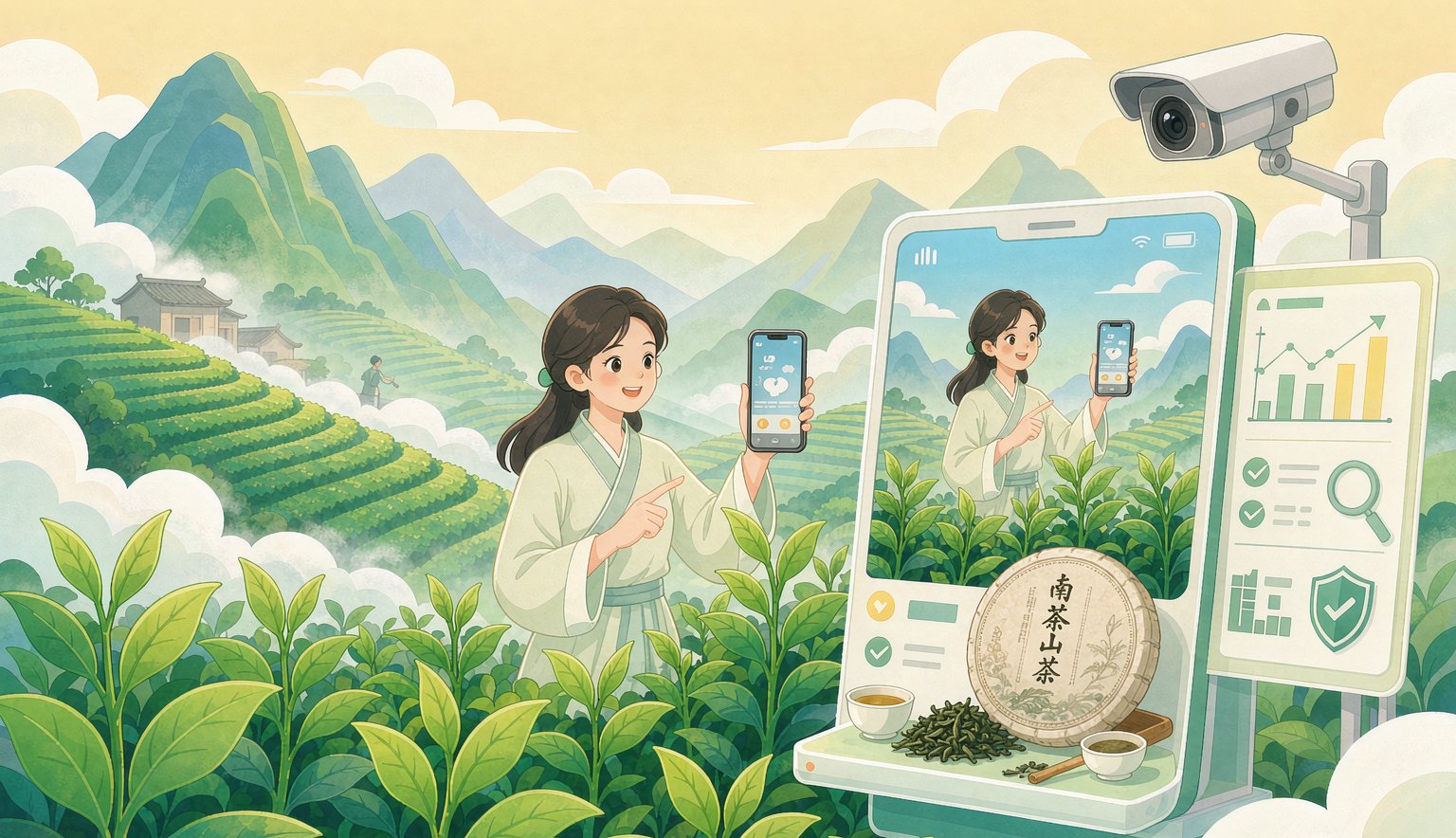双江茶农直播半年卖茶18亿,把溯源做进私域直播的功夫开通小鹅通前值得学一遍