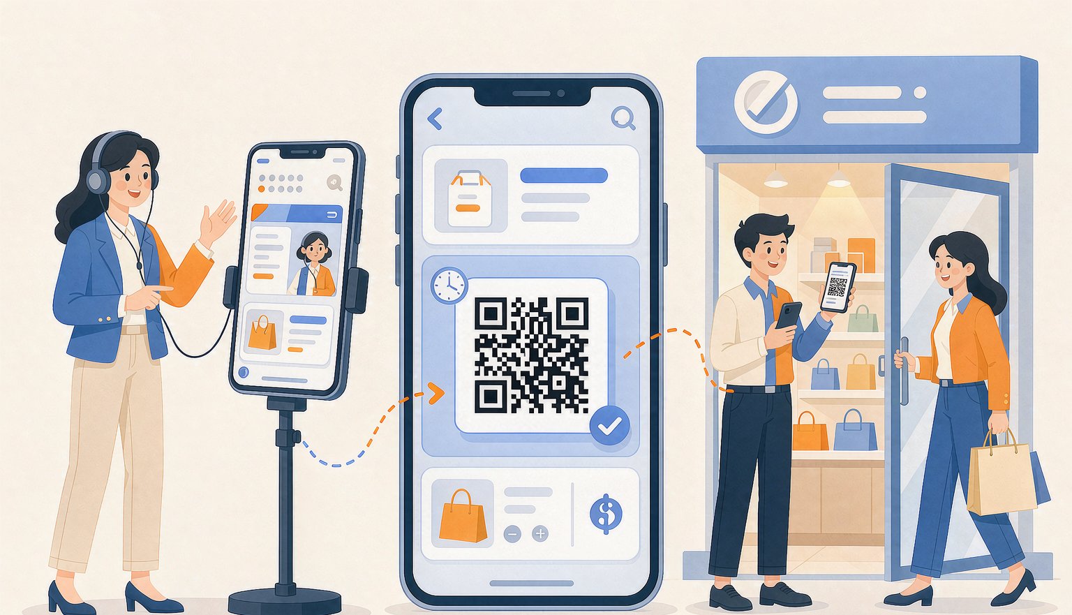 小鹅通开通到店服务功能,门店把私域直播的客人请回店里